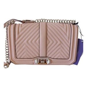 Rebecca Minkoff Geo Quilted Love Cross-Body Bag